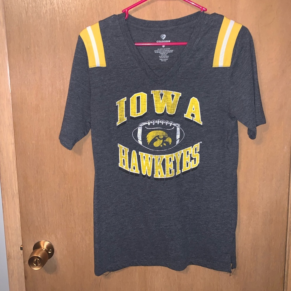 Iowa Hawkeye V-neck shirt